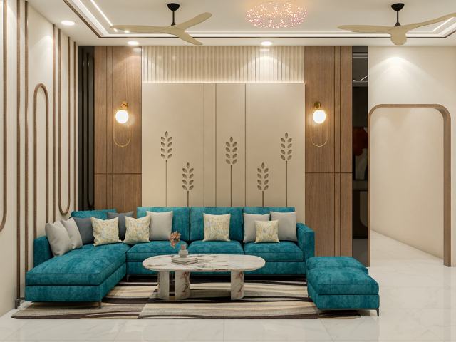 3D interior design render by Sthapatya Designs
