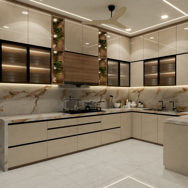 3D interior design render by Sthapatya Designs