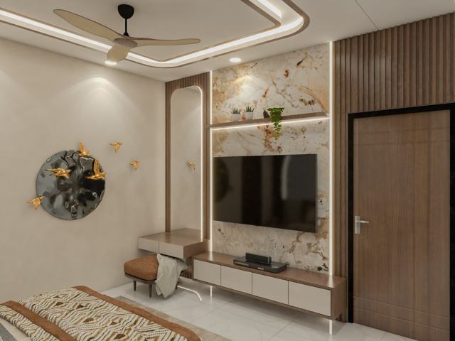 3D interior design render by Sthapatya Designs